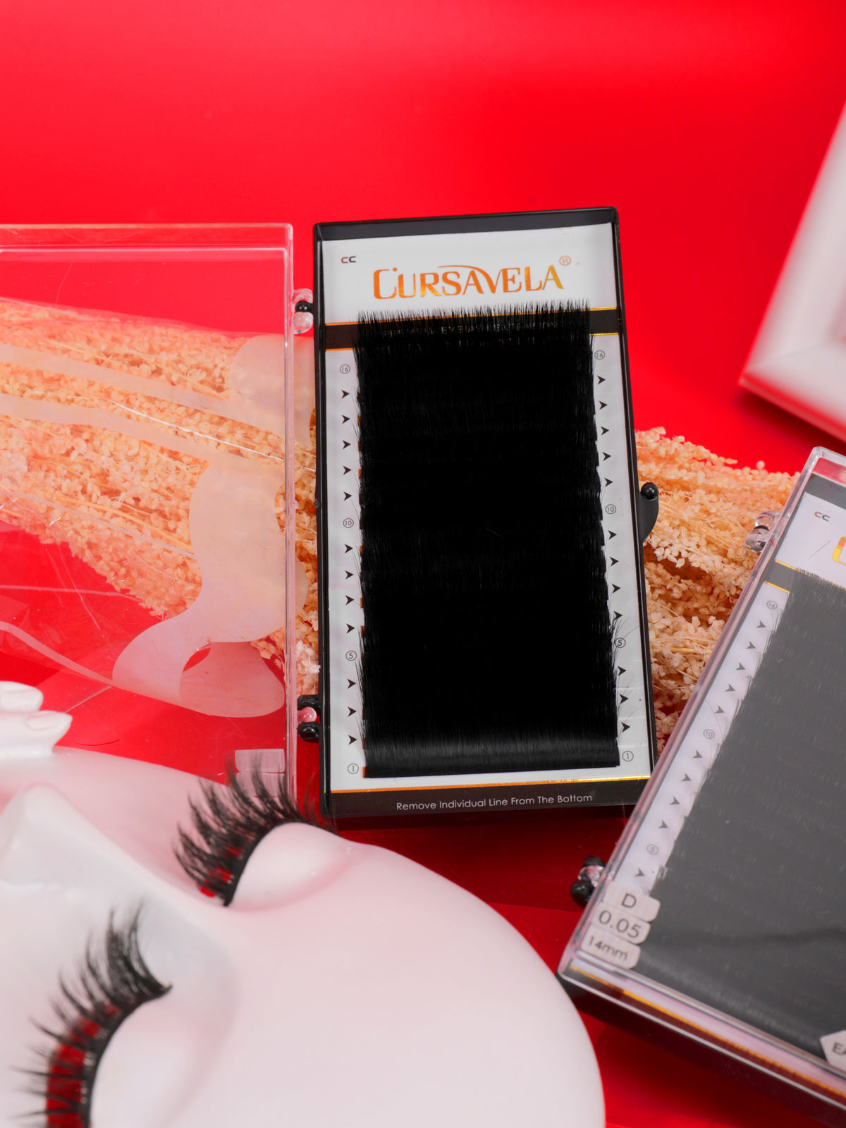 Premium C-Curl Volume Eyelash Extensions - Fluffy & Full Look